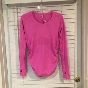 Lululemon Run Swiftly Tech Long Sleeve Top Size 10
